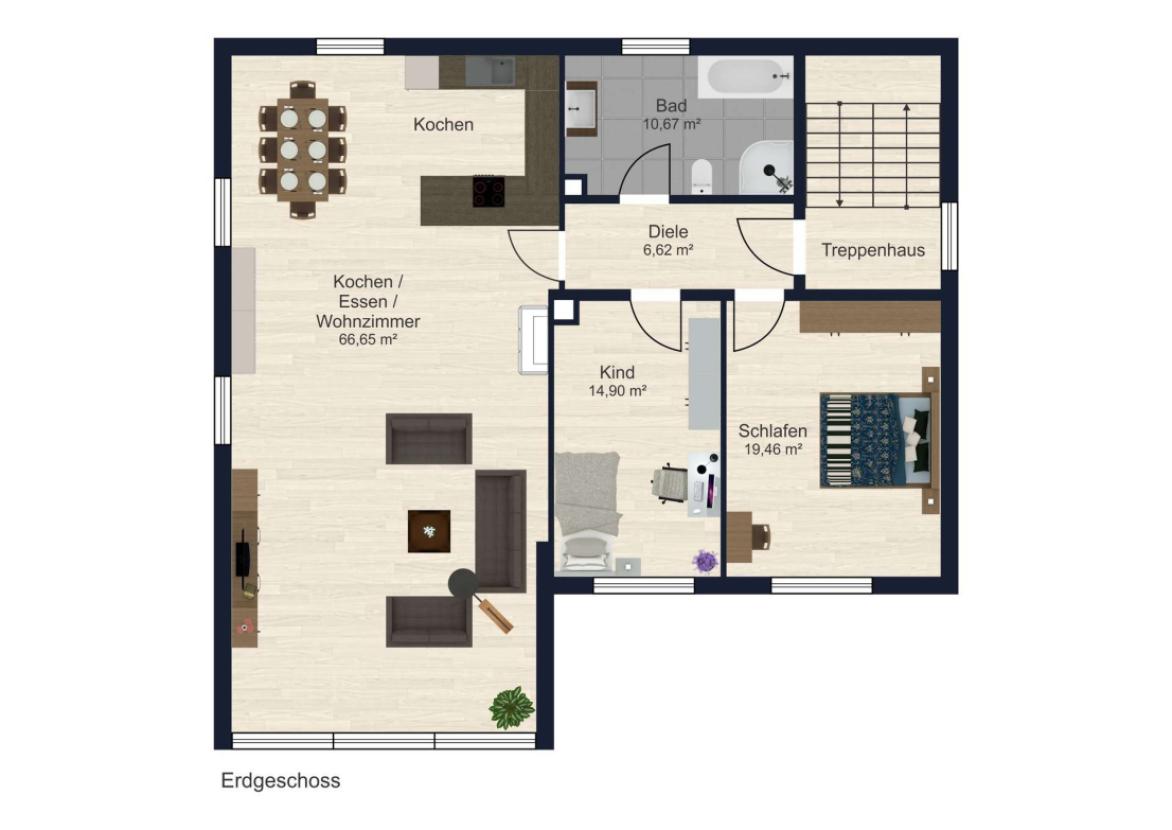 Grundrisse Erdgeschoss
