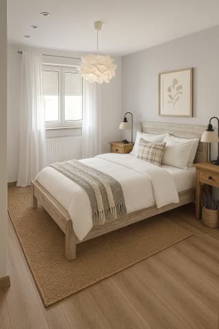 Schlafzimmer + KI-Einrichtung