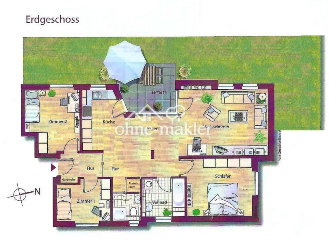 Ansicht Grundriss