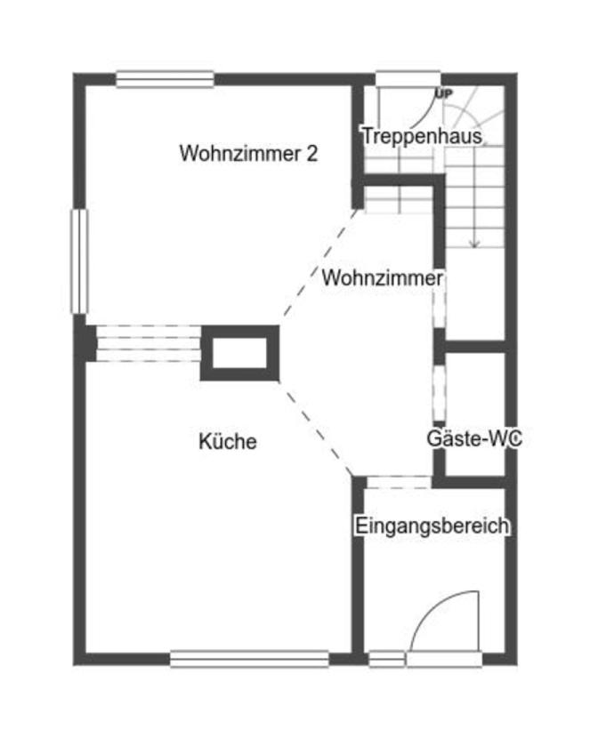 Grundriss Skizze EG