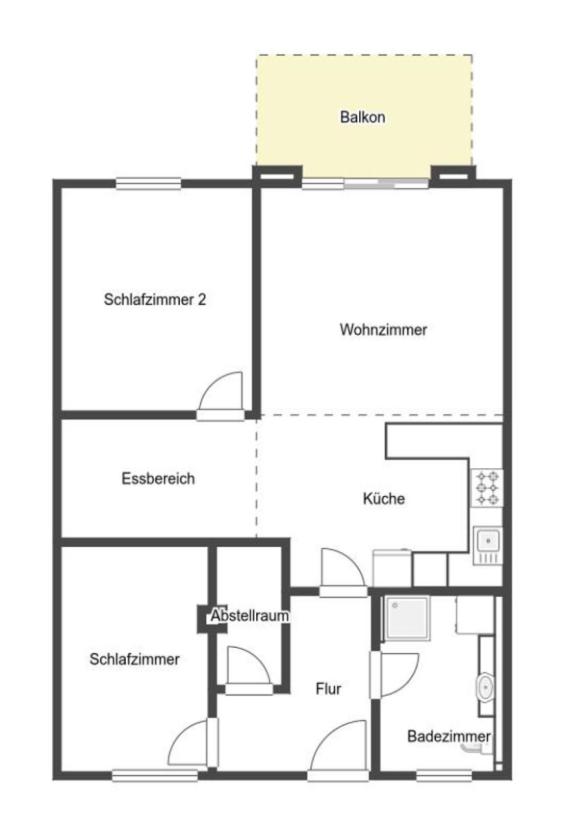 Grundriss Skizze