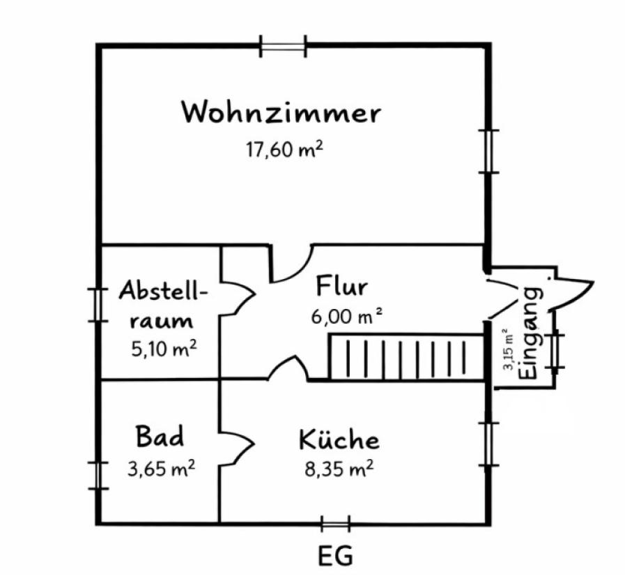 Grundriss Erdgeschoss