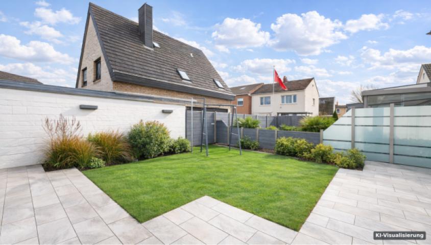 KI-Visualisierung – Garten