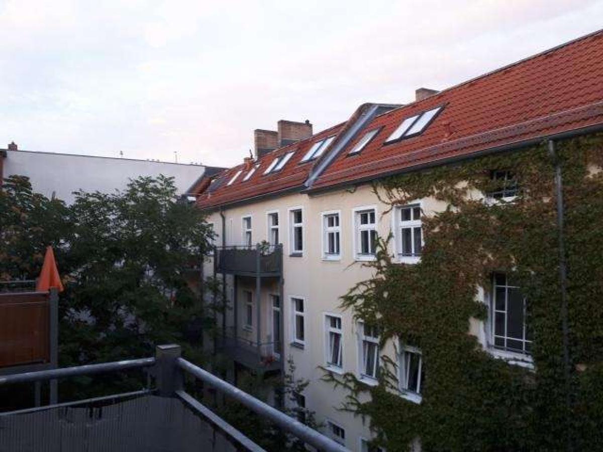 Blick vom Balkon