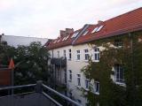 Blick vom Balkon
