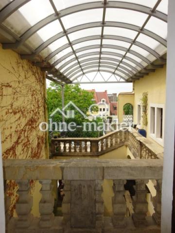 Blick auf Terrasse
