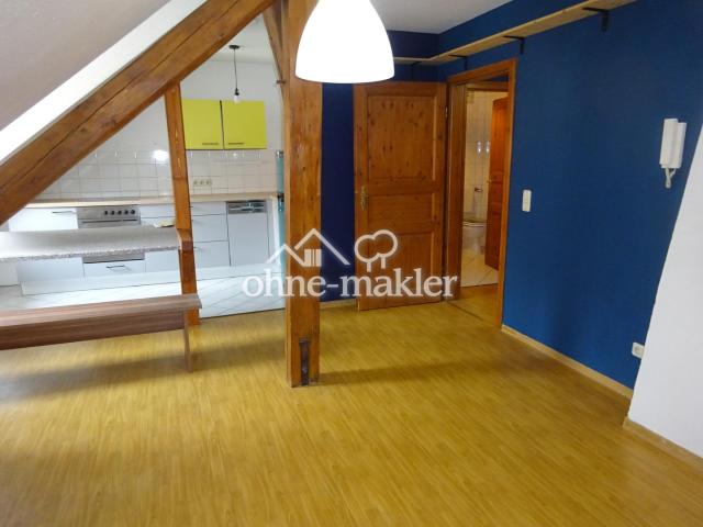 Wohnbereich Blick zu Küche