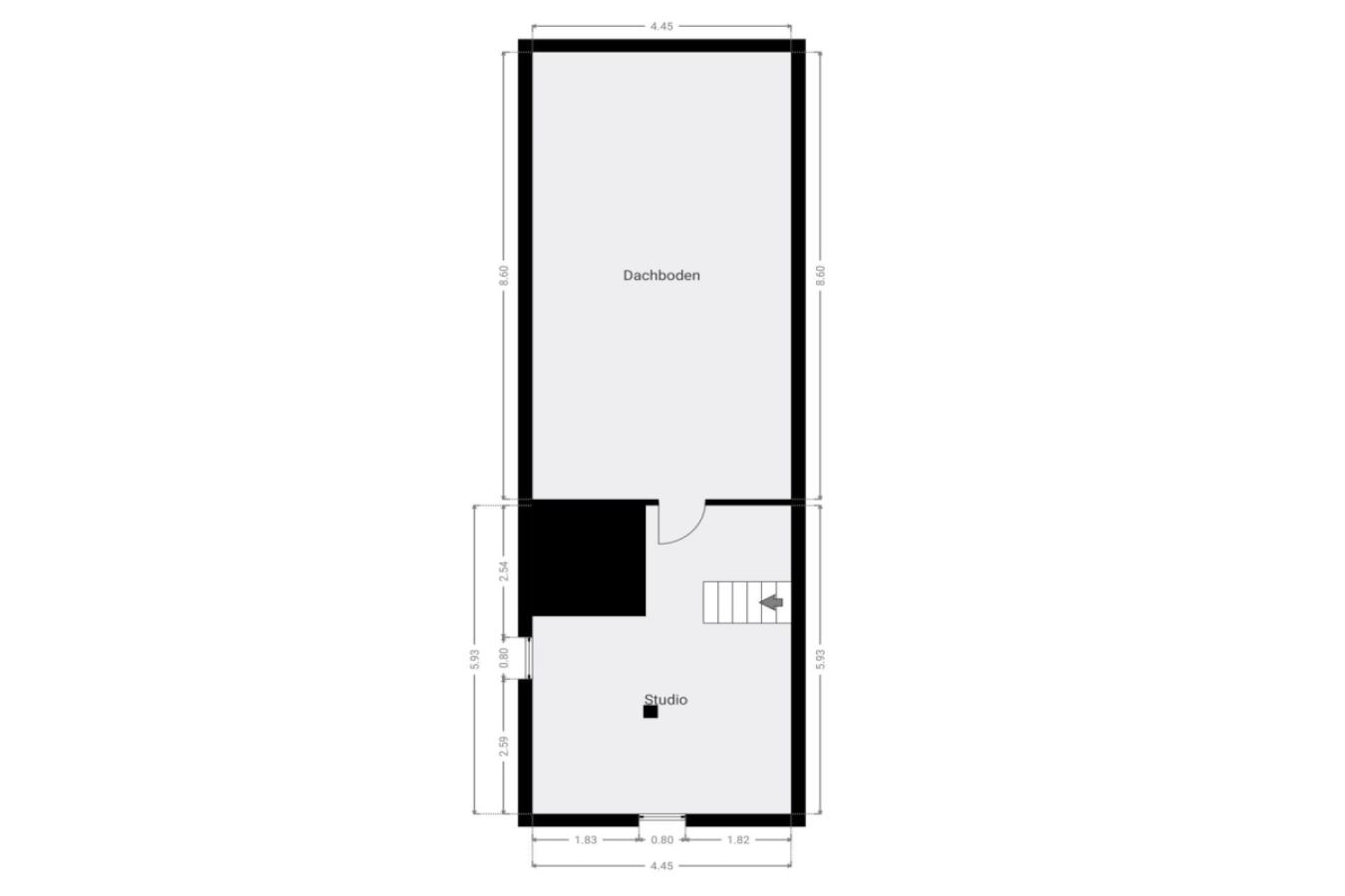 Grundriss Skizze DG