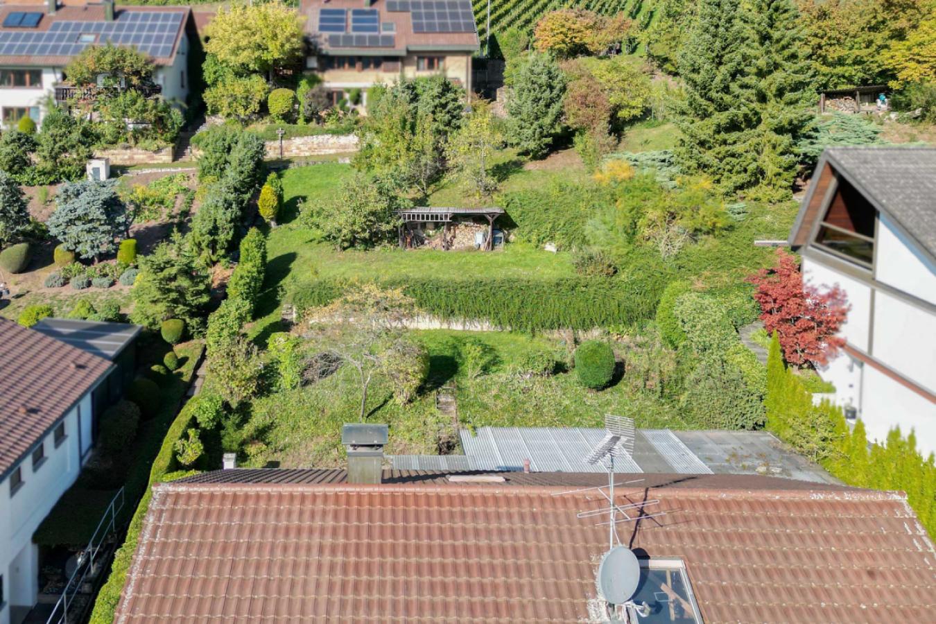 Garten Rückseite
