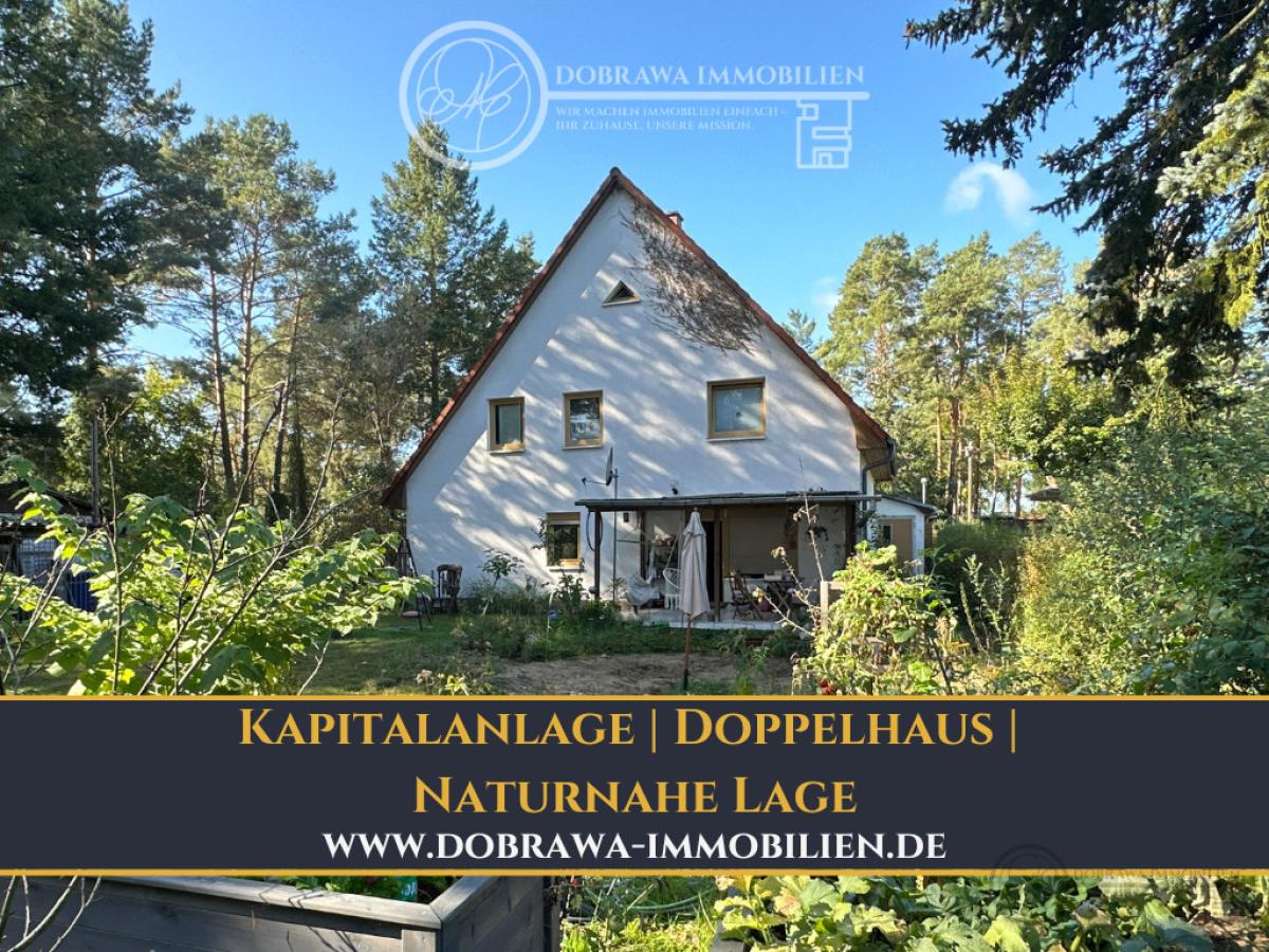 Doppelhaus in Waldnähe