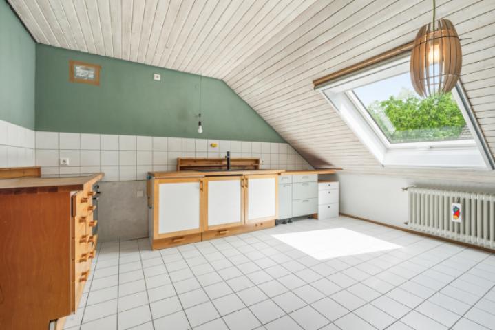 Küchenzeile im Obergeschoss