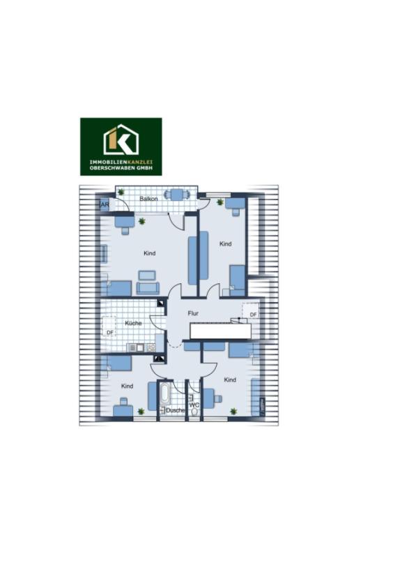 Grundriss Obergeschoss