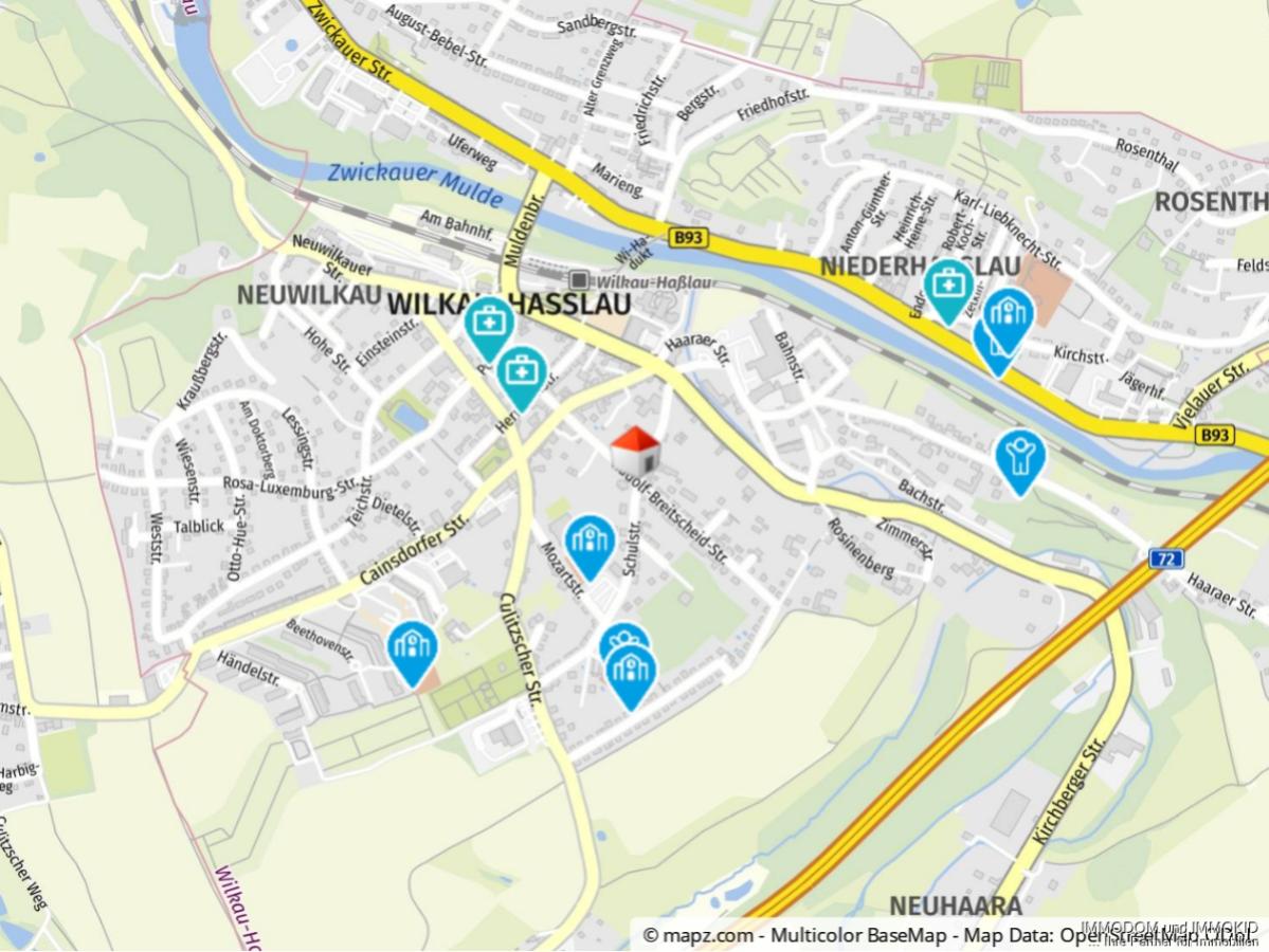Kartenausschnitt