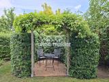 separater Sitzplatz im Garten