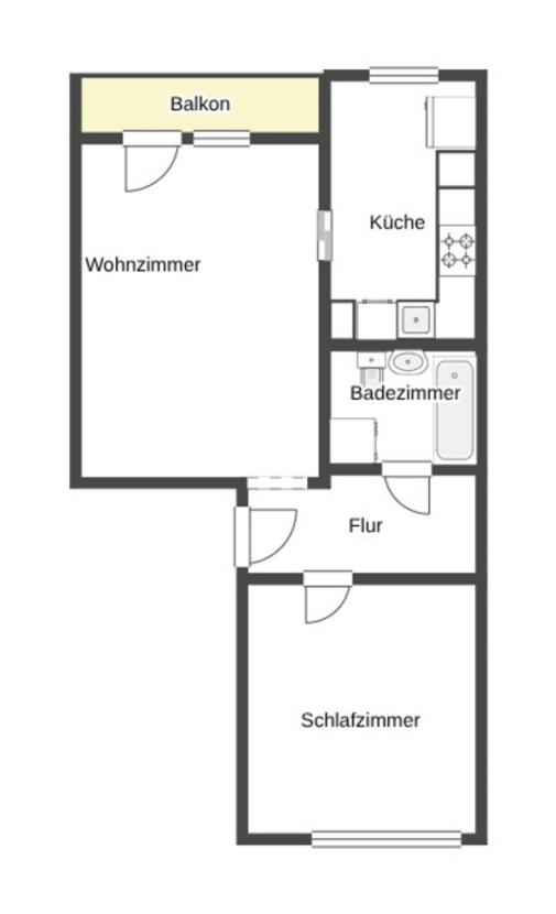 Grundriss Skizze