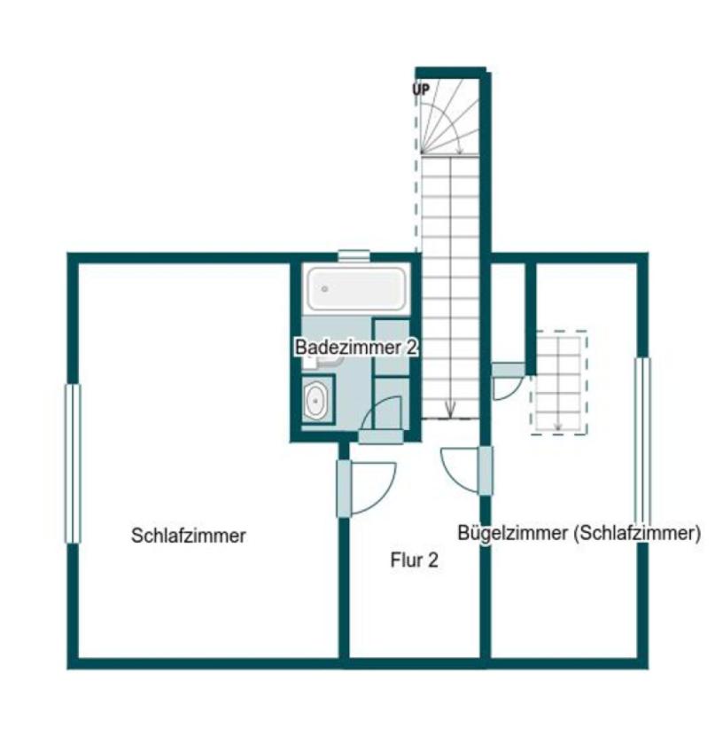 Grundriss Skizze 1.OG