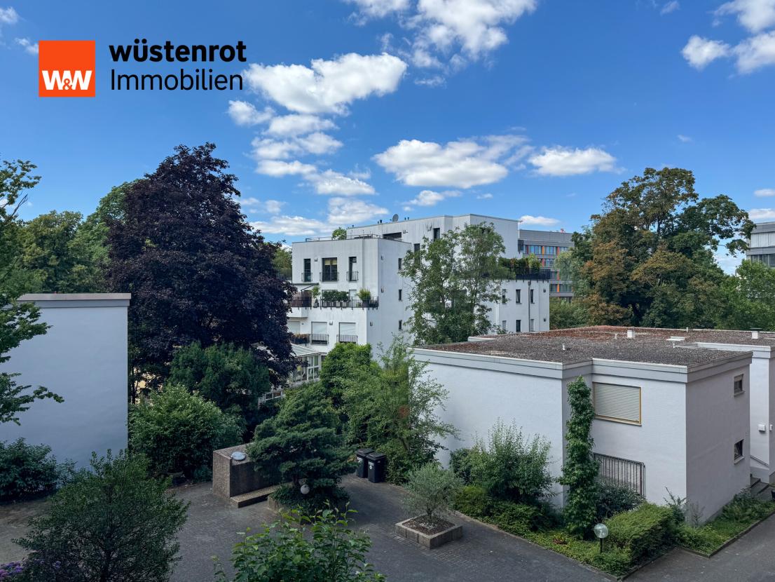 Ausblick Balkon