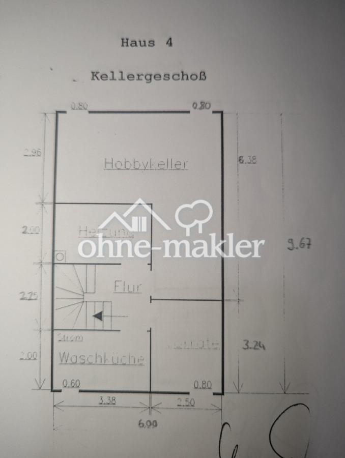 Grundriss Keller