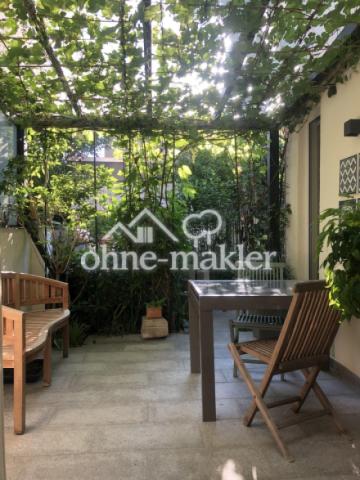 Terrasse im Sommer