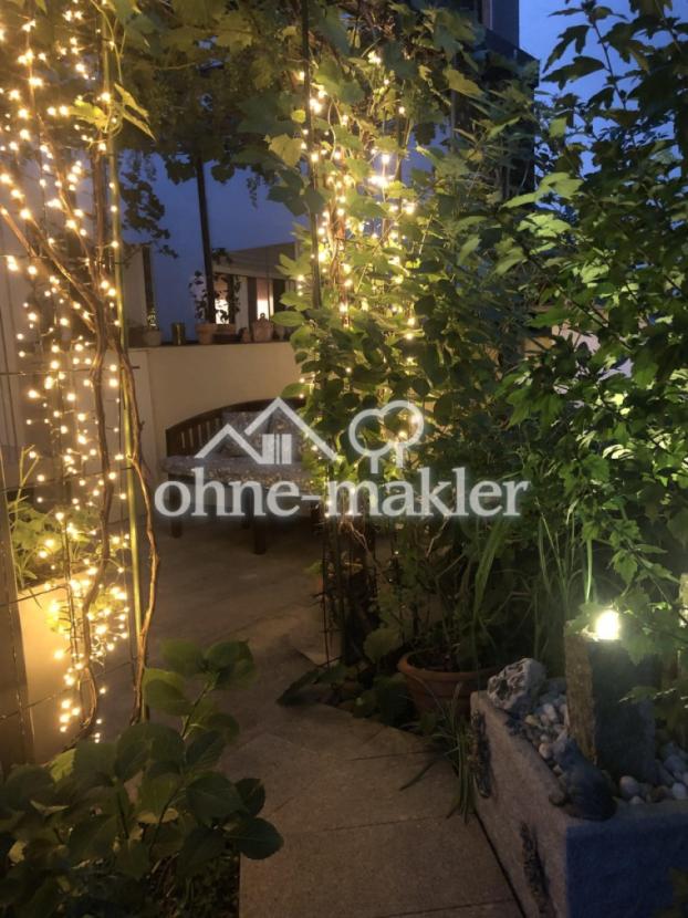 Terrasse abends