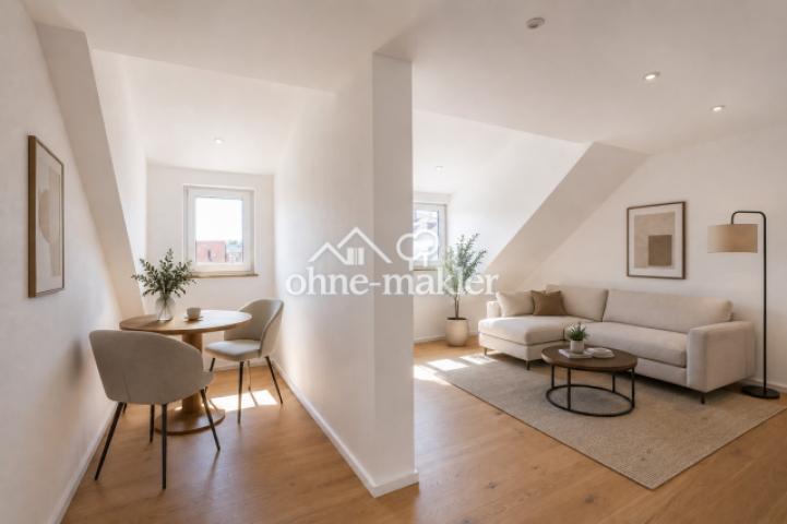 Wohnzimmer möbliert