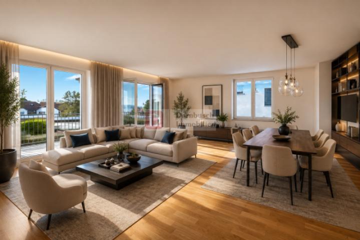 Wohn- und Essbereich - Virtual Staging