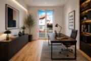 Arbeitszimmer - Virtual Staging