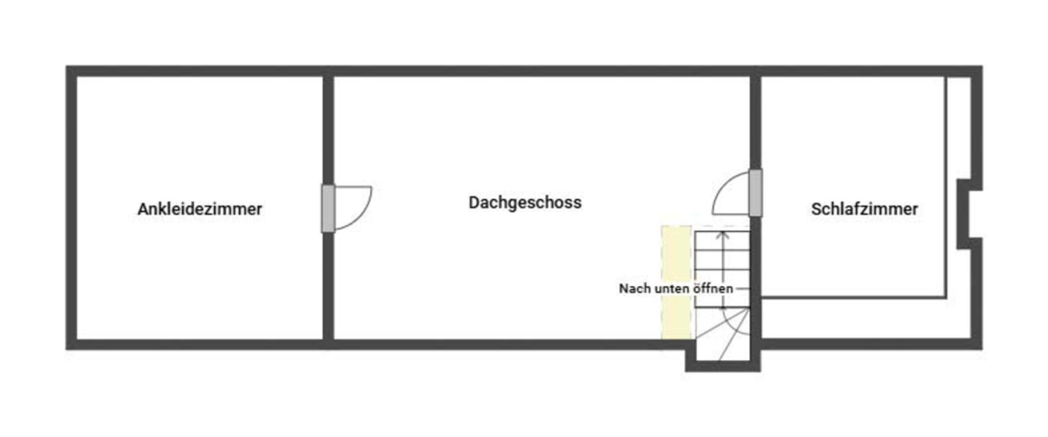 Grundriss DG/Spitzboden