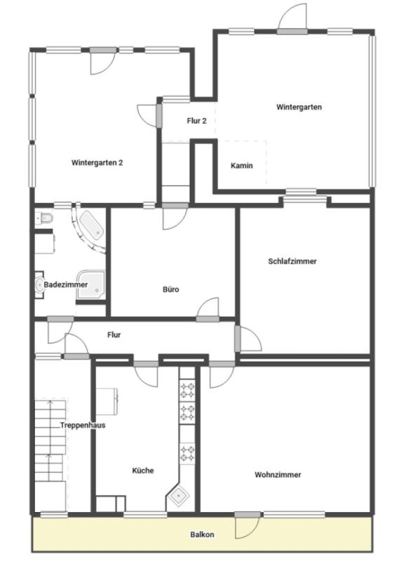 Grundriss Skizze EG