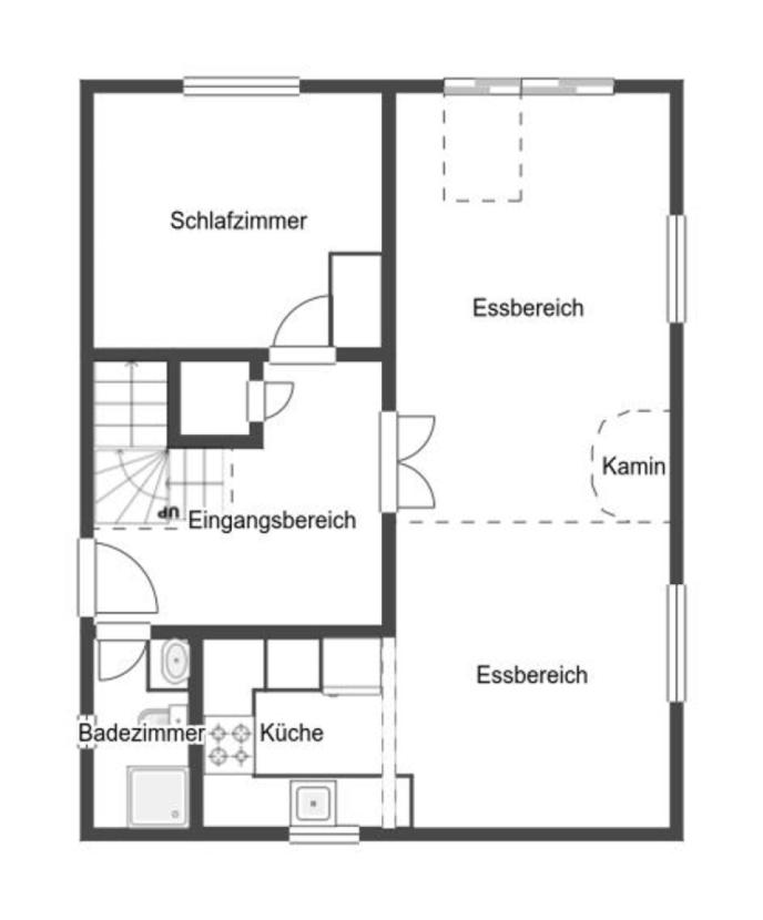 Grundriss Skizze EG