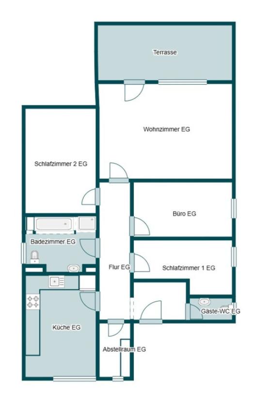 Grundriss Skizze EG