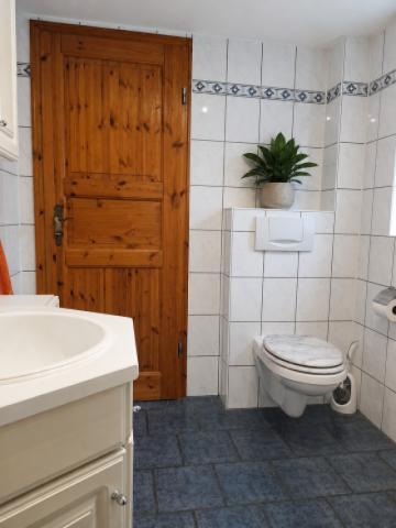 Bad Blick Richtung Tür