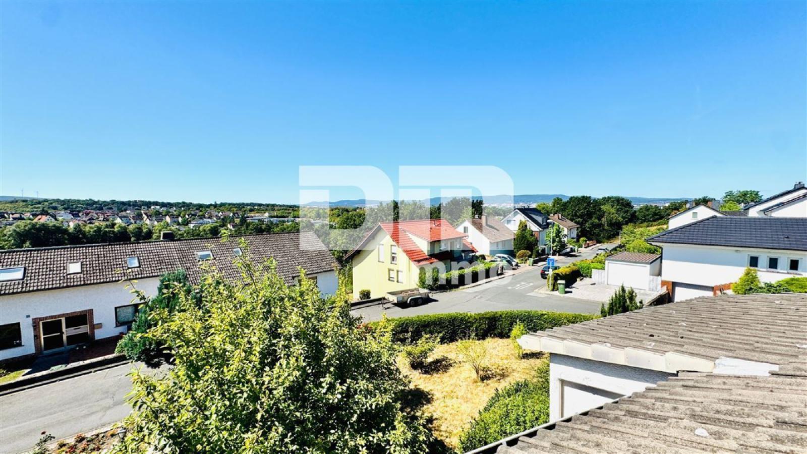 Panoramablick / Herkulesblick vom Dachstudio