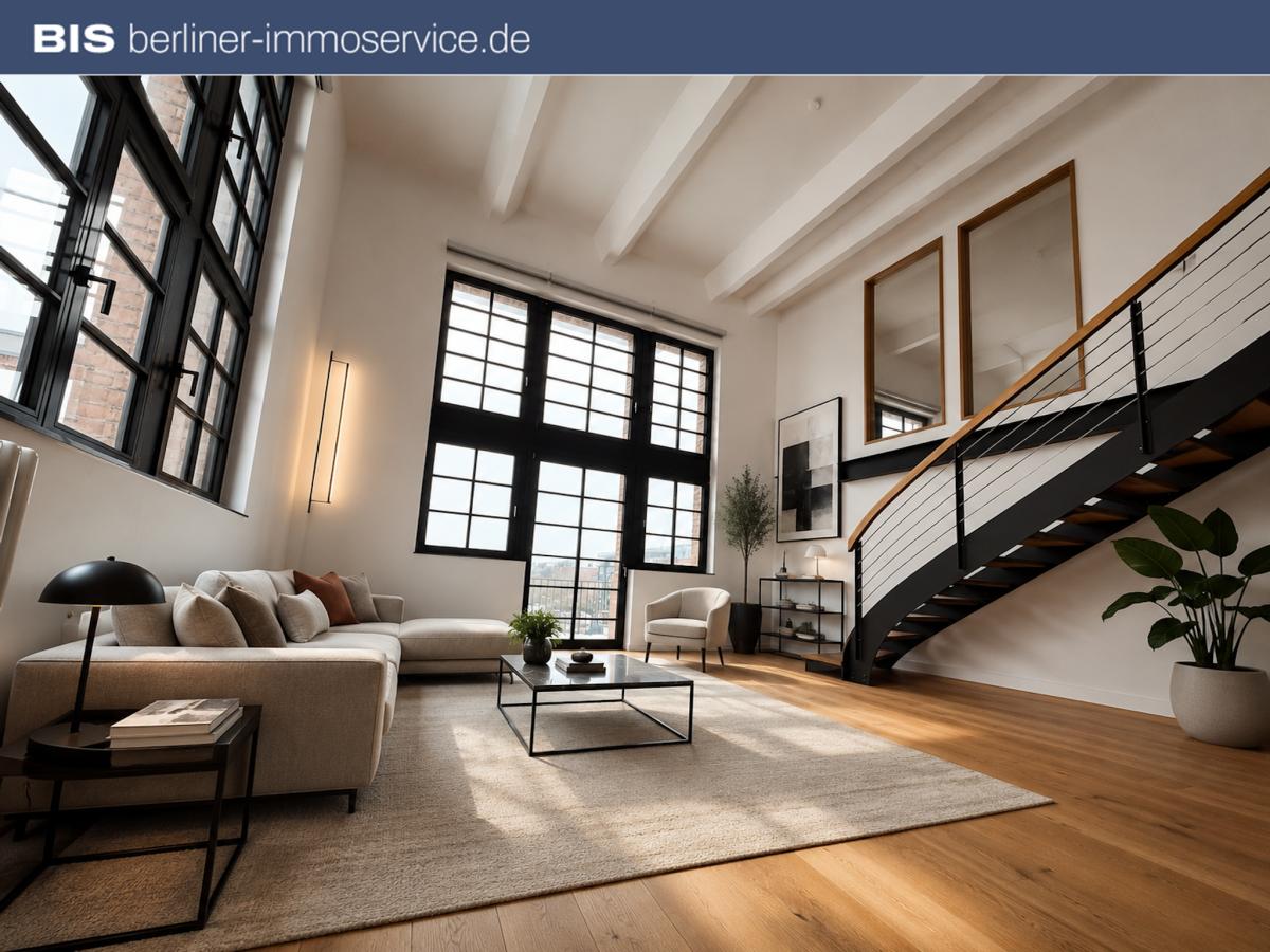KI-gestütztes Virtual Staging – beispielhafte Möblierung