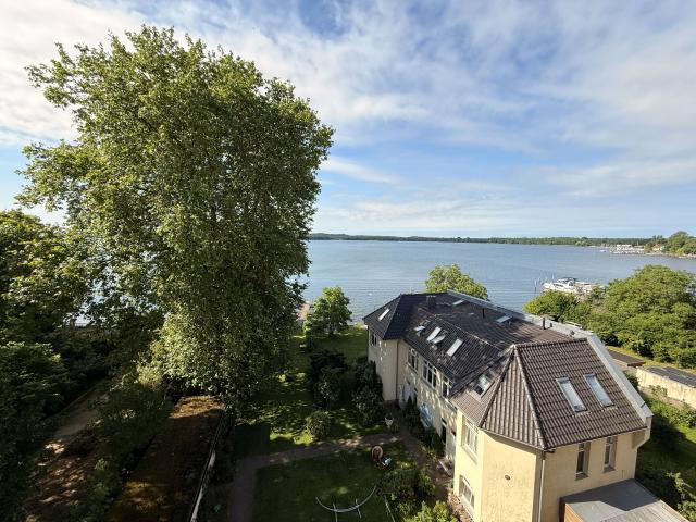 Blick aus dem Wohnzimmer