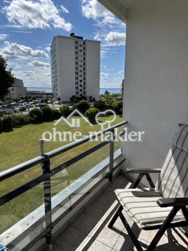 Balkon mit Ostseeblick