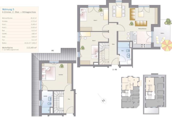 Grundriss WE05