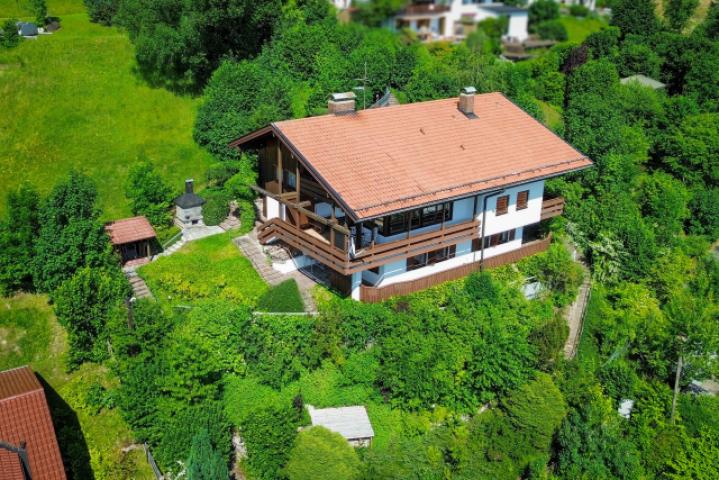 Villa von oben