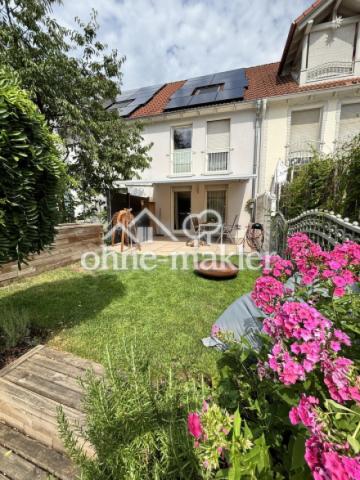 Garten, Terasse, Hochbeet