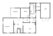 Grundriss Skizze Erdgeschoss