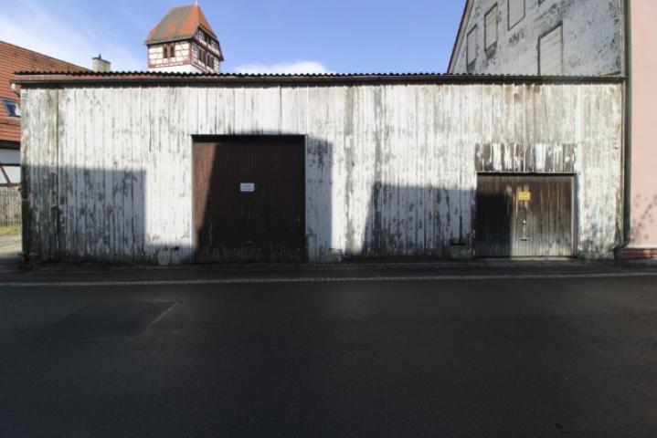 Schuppen von Straßenseite Bild 2