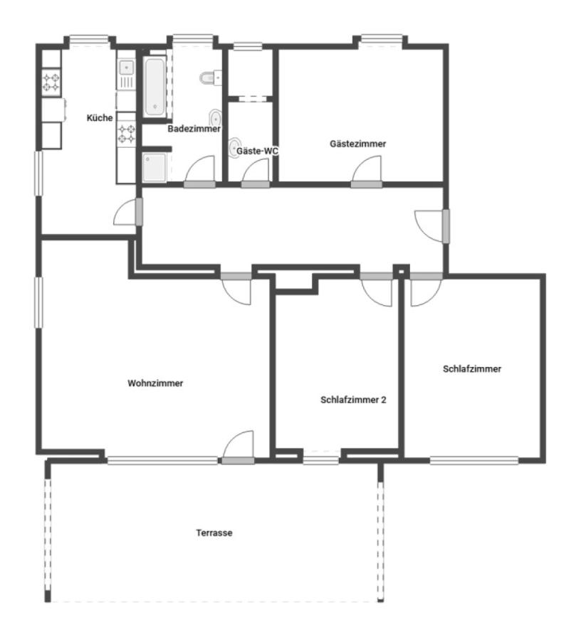 Grundriss Skizze EG