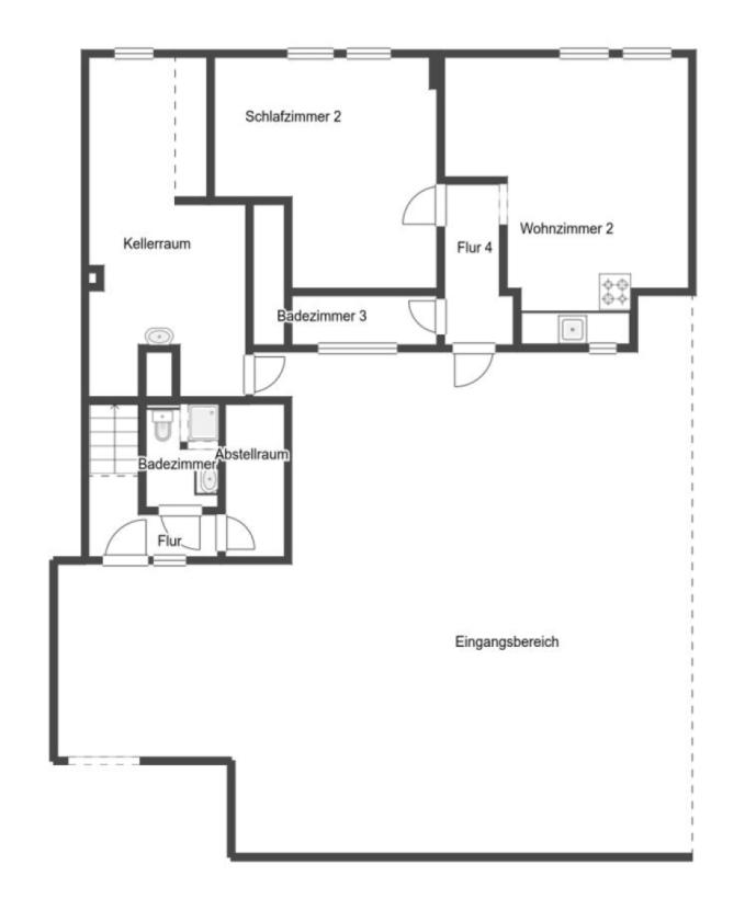 Grundriss Skizze EG
