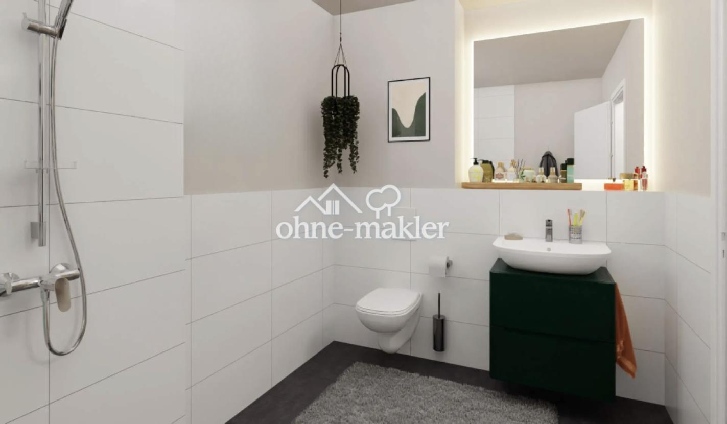 Badezimmer mit Badewanne