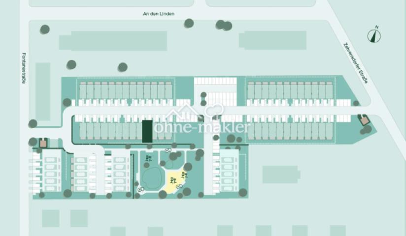 Lageplan Fontaneviertel