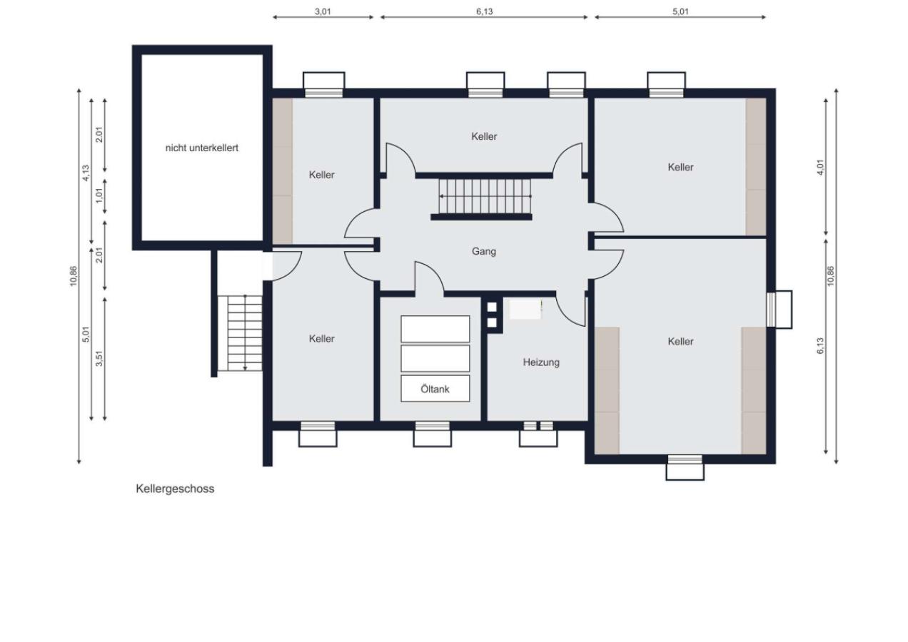 Grundriss Kellergeschoss