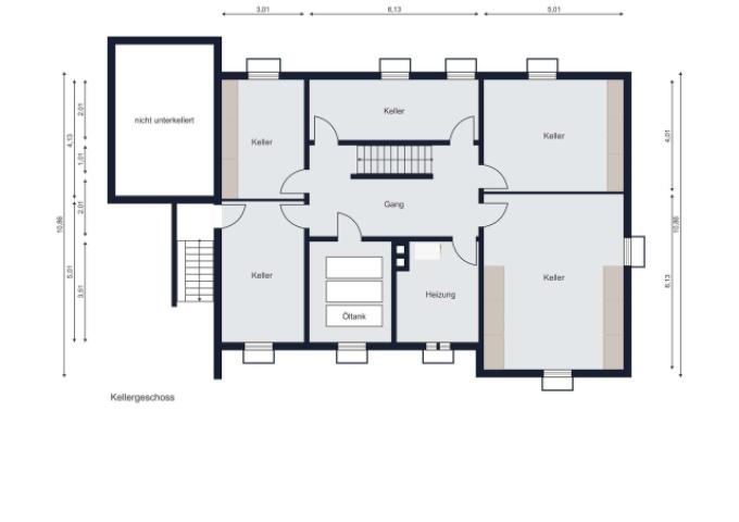 Grundriss Kellergeschoss