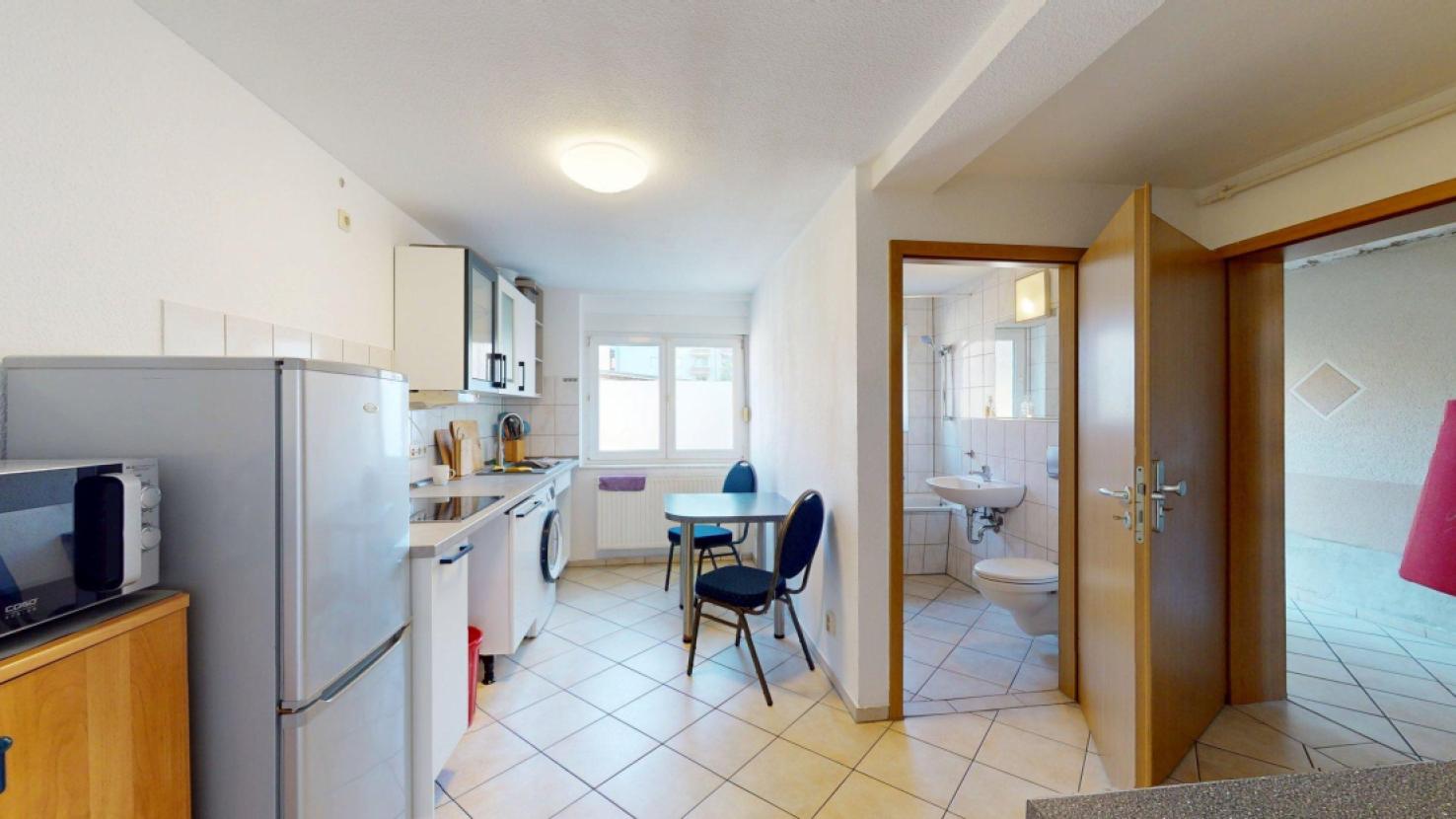 Wohnung links EG - Küche