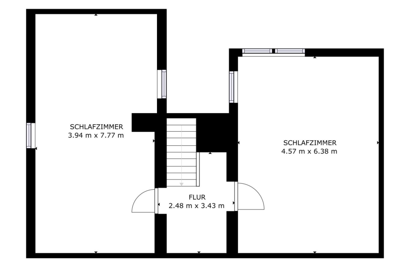 Grundriss 2 Etage