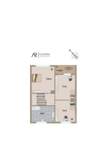 Grundriss Obergeschoss